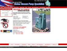Tablet Screenshot of cashvac.com